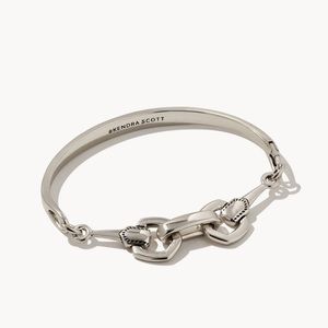 NWT Yellow Rose Kendra Scott Beau Bracelet in vintage silver